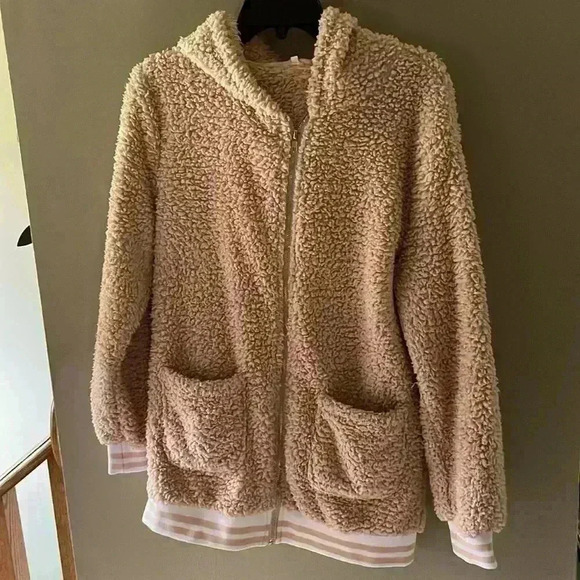 Jackets & Blazers - Fleece hoodie full zip up